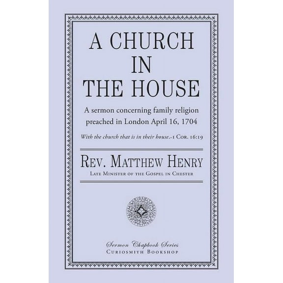 A Church in the House (Paperback)