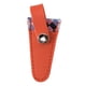thumbnail image 5 of Funda Protectora de Cuero Sintético para Tijeras de Manualidades, 8 X 3 Cm, Elegante Estuche de Almacenamiento para Tijeras de Bordar Y Coser. Naranja, 5 of 9