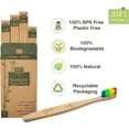 thumbnail image 3 of VERSAINSECT C Kids Biodegradable Eco-Friendly Natural Toothbrushes - Pack of 4 - Numbered, 3 of 6