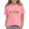 thumbnail image 3 of Juslio Boy Letter Pattern T Shirts Comfortable Breathable Crew, Neck Casual Short Sleeved Tops Shirts Sizes 2-18, 3 of 9