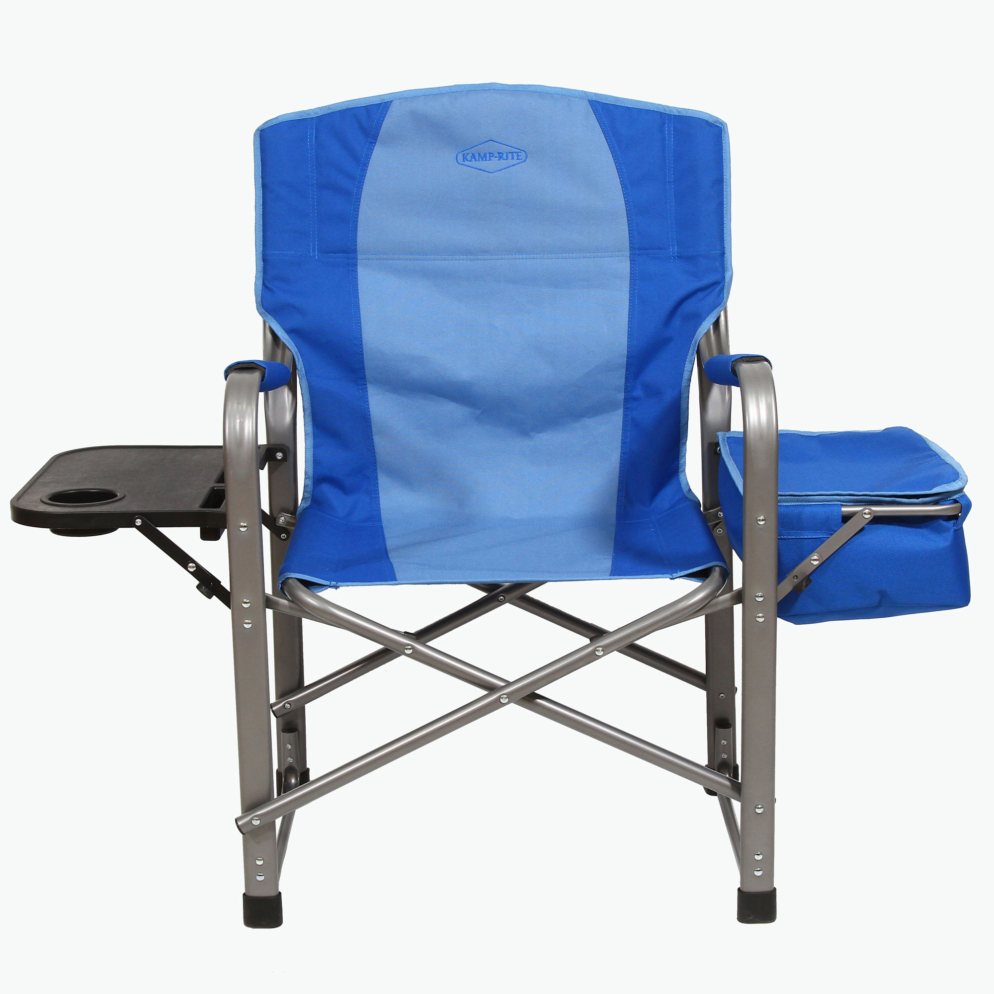 Kamp-Rite Director Portable Lounge Chair w/ Cooler & Side Table, (2 Pack) - image 4 of 10