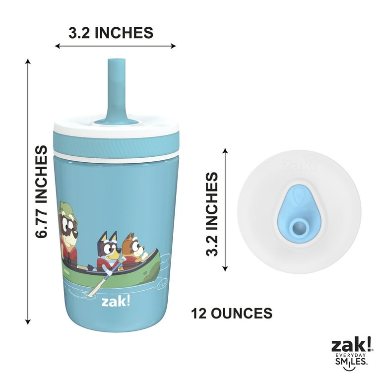 Bluey Kids Cup With 3D Lid & Straw Zak Designs Super Sipper 13 oz Toddler  NEW!