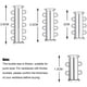 thumbnail image 2 of 8 Piezas 4 Tamaños Hebilla Deslizante Cerradura Collar Conector Trenzado Tubo Deslizante Hebilla Correa Estuche De Almacenamiento Para Pulsera En Capas Collar Joyería Artesanal Ormromra  WMZL-1044-2, 2 of 4