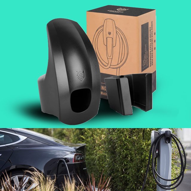 Seven Sparta Charging Cable Holder Wall Mount Organizer for Tesla