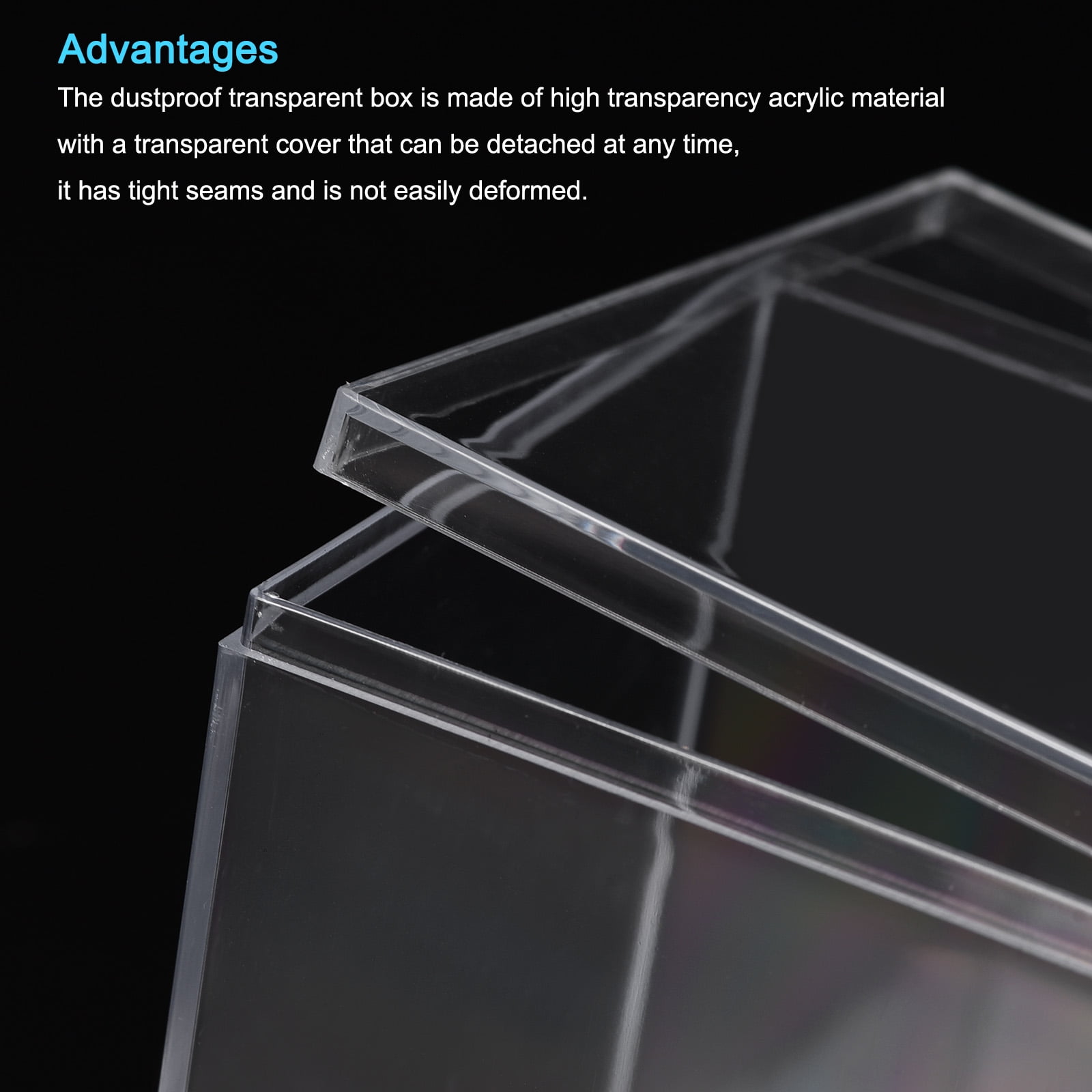 AUFIKR Transparente Acryl-Display-Erhöhungen, Vitrinenregal für Schmuck AUFIKR Transparente Acryl-Display-Erhöhungen, Vitrinenregal für Schmuck