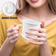 thumbnail image 4 of Taza de café con asa, taza para beber café esmaltada, taza para té, bebida, contenedor de agua, 4 of 5