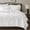 White, variant on WDCOZY Textured Quilt Set, 100% Cotton Lightweight Bedspread Comforter with 2 Pillow Shams, Breathable All Season Bedding for Bedroom Guest Room, White
