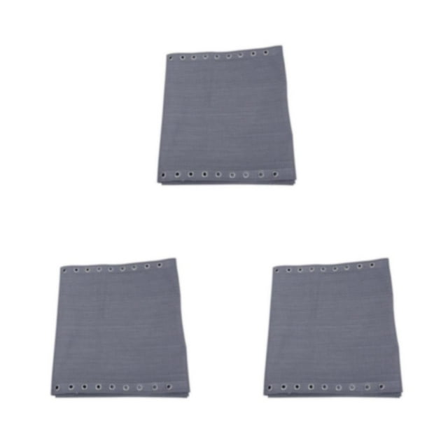 Transemion Chair Replacement Fabric Breathable And Comfortable Easy To Care For Easy To Install Cloth gray 160*43cm 3Set