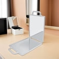 thumbnail image 4 of UPGRATOR Espejo Portátil Plegable Para Estilistas Con Doble Y Estructura Metálica Plata, 4 of 8