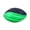 Green, variant on BAELLERT Soft Rugby Ball Kids Foam Spiral Football Toy Easy Grip Decompression Toy Hand-Eye Coordination Training Small Footballs for School Sports Party Game