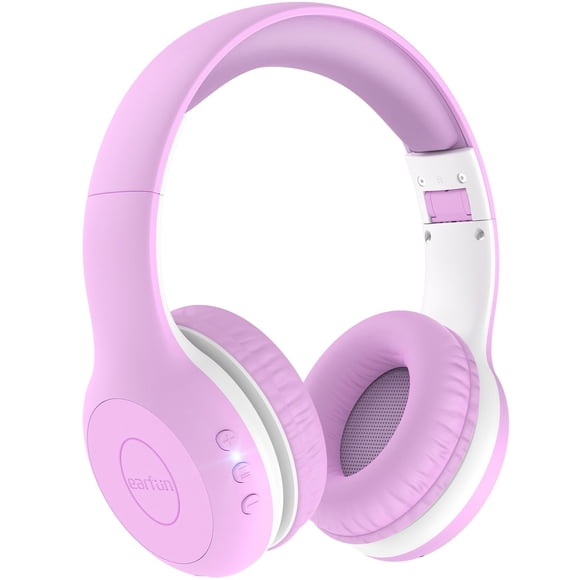 Auriculares Bluetooth EarFun K2 Kids con límite de volumen 40H Violet