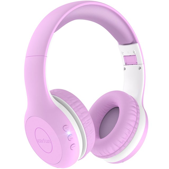 Auriculares Bluetooth EarFun K2 Kids con límite de volumen 40H Violet