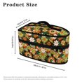 thumbnail image 6 of HELLHERO Daisy Floral Pattern Protective Travel Steamer Storage Bag Compatible with Most Iron Durable & Protective Organizer Lightweight Travel Bag, Case Only, 6 of 6