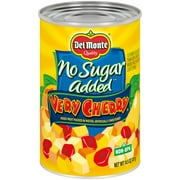 Del Monte Very Cherry No Sugar Added Mixed Fruit, 14.5 oz Can