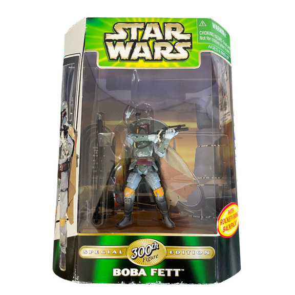 Star Wars Special Edition 300th Figure Boba Fett 2000 Hasbro (NON-MINT PACKAGE)