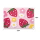 thumbnail image 3 of Pink Bathroom Rugs Cute Strawberry Bath Mat Coloful Bathroom Accessories, Funny Flower Rug Non Slip Floor Mat,18x25 inch, 3 of 5