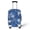 Daisy Pattern, variant on HELLHERO Red White Blue Stripes Print Anti Fade Suitcase Sleeve for Kids, All Size Anti-stain Reserved Handle Openings Luggage Cover Protector