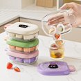thumbnail image 4 of Adorable Mini Ice Tray Press to Release Ice Silicone Mini Square Ice Maker, 4 of 11