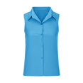 thumbnail image 5 of Mittory Button Down Sleeveless Shirt for Women Loose Fit Lapel Collar Casual Work Blouses Summer Trendy Dressy, 5 of 7
