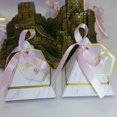thumbnail image 3 of Bearachild Caja de dulces para bodas, fiestas, festivales, atmósferas, caja de regalo de papel, decoración Triangular, soporte para paquete de azúcar, Kits de decoración para fiestas 8.5x8.5x9cm Bearachild HA074534-02, 3 of 6