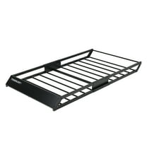 TOOENJOY 59 x 35.4 x 4.7 Inch Roof Cargo Basket Carrier, Car Top Luggage Holder for Car, SUV and Pickup, 200 LBS Weight Capacity