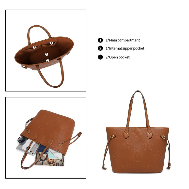 Louis Vuitton Backpack Handbag Zipper, Women bag, brown, luggage