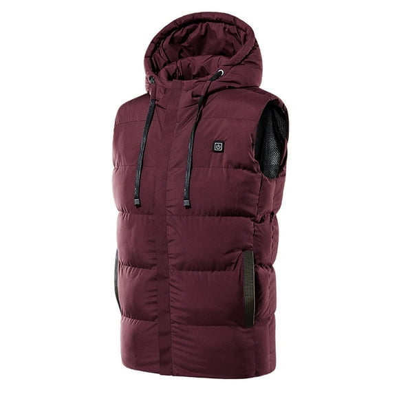 MSJUHEG Vest For Women Sweater Vest Area 7 Heated Outdoor Clothing For Riding Skiing Fishing Via Heated Coat Running Vest Xl