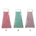 thumbnail image 4 of Bearachild Delantal de cocina sin mangas para mujer, delantal de cocina impermeable ajustable para hombre, babero de PVC a prueba de aceite, accesorios para Herramientas y accesorios para hornear Rojo Bearachild HA003456-01, 4 of 6