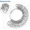 thumbnail image 5 of LinenLoon Ring Sizer Measuring Tool, NuLink Aluminum Ring Mandrel Dual Measurement Size Metal Rings Sizers Tools Kit Adjuster for Women Men Rings, 5 of 5