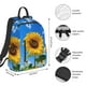 thumbnail image 2 of Disketp Blue Sky Sunflower Mochila Ligera e Impermeable, Mochila de Día Resistente para Viajes, Senderismo y Uso Diario para Hombre y Mujer, 2 of 7