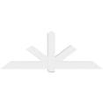 thumbnail image 2 of 84"W x 31 1/2"H x 4"D x 6"F, 9/12 Pitch, Kennewick Architectural Grade PVC Gable Bracket, 2 of 8