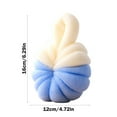 thumbnail image 3 of Mesh Exfoliating Bath Sponge, Conch Shower Loofah Scrubber, Body Massage Wash Tool for Daily Use, 3 of 5