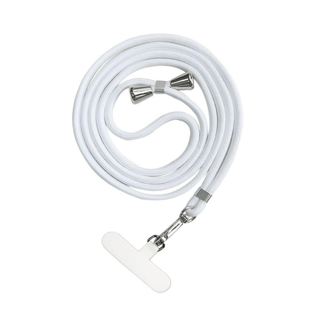 TISHITA Phone Lanyard Detachable Adjustable Anti Lost Nylon Tether Tab System for White