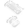 thumbnail image 6 of Transparent PC Hard Case for Steam Deck Host Split Crystal Protective Cases Gamepad Cover for Steamdeck Game Console Shell, 6 of 6