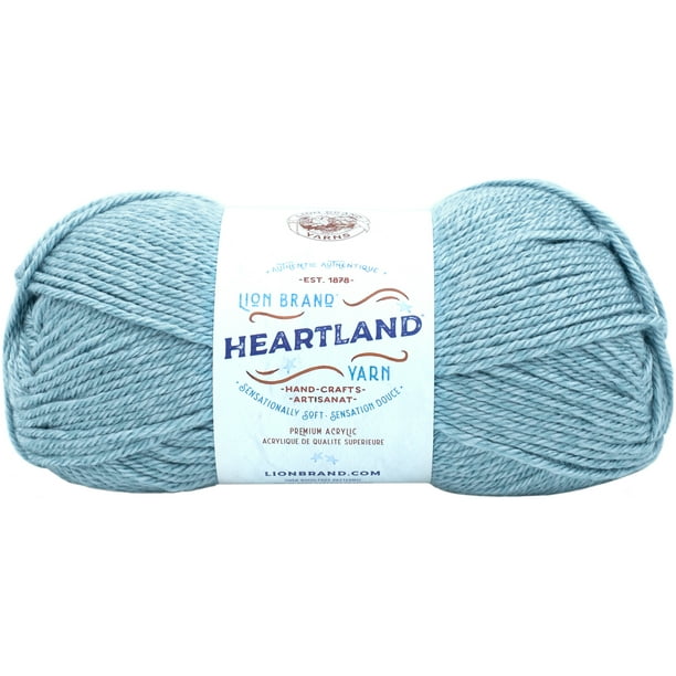 Heartland Yarn for Crocheting, Knitting, and Weaving, Multicolor