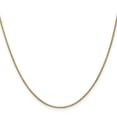 thumbnail image 2 of 14K Yellow Gold Box Chain Styles Necklace 1 mm 18 inch, 2 of 4