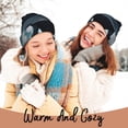 thumbnail image 4 of Lsque Moon Wolf Warrior Pattern Knitted Beanie, Unisex Winter Hat, Knit Hat Winter Beanies Thick Fisherman Beanies Cuffed Plain Skull Caps, 4 of 6