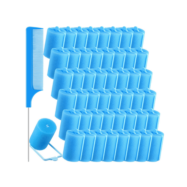 48 Pieces Sponge Hair Rollers,Foam Curlers, Soft Sleeping Hair