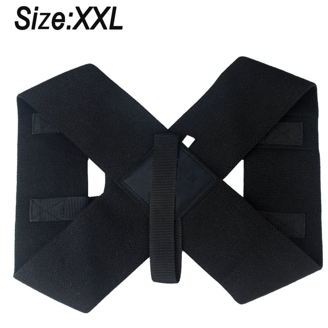 Posture Correction Strap Back Shoulder Support Adjustable Design Comfortable All-Day Wear Breathable Material for Office Study Fitness Daily Sitting Posture Improvement Body Shaping