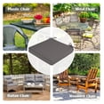 Outdoor Chair Cushions for Patio Furniture, Set of 2 Waterproof Square