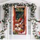 thumbnail image 4 of Precios de Oferta, Decoración navideña para puerta, regalo de Papá Noel Akmoler, 4 of 9