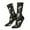 2 Black-2, variant on Dancing Skeleton Party Print Adult Socks for Men & Women,Calf Socks, Ankle Socks,Boots Socks,Breathable Casual Sock,Unisex Crew Socks