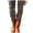 Multicolor, variant on JeashCHAT Tights for Women Geometric Printed Elastic All-match Slim Casual Long Boot Pants Leggings