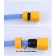 thumbnail image 4 of 6 Pièces Rapides Raccord de raccord Rapide à Embout de 1/2" Tuyau Hose Quick Connector, 4 of 8