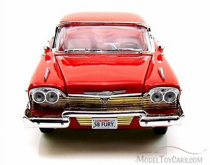 1958 Plymouth Fury, Red - Motormax 73115 - 1/18 scale Diecast 1958 Plymouth Fury, Red - Motormax 73115 - 1/18 scale Diecast