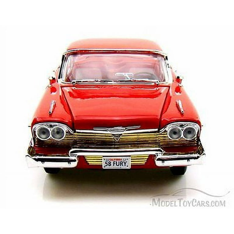 1958 Plymouth Fury, Red - Motormax 73115 - 1/18 scale Diecast