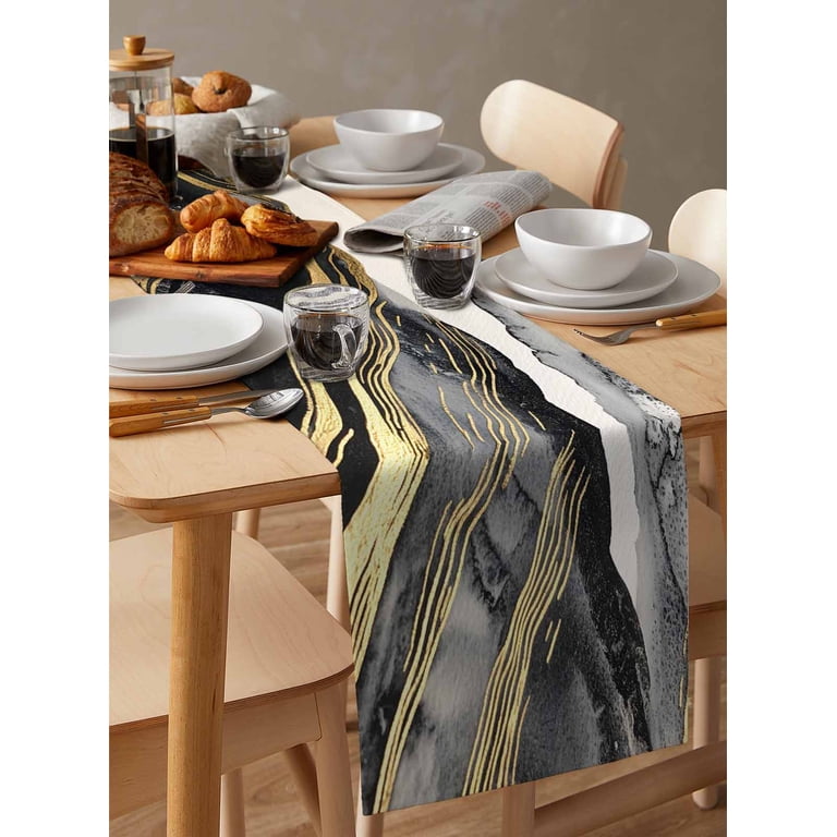 modern dresser runner Amazon.com: yuboo Boho Table Runner Short, Dresser Runner Cover Top, Beige Macrame Coffee Table Runners for Living Room Kitchen, Nightstand, End Table, Farmhouse Spring Dresser Decor, 48 Inches Long : Home &