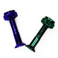thumbnail image 3 of Juego de accesorios para monopatín, piezas de pernos para patín, juego de tornillos de montaje estándar para longboard Green_26mm_1pc Zulema tornillos para patineta, 3 of 8