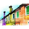 thumbnail image 3 of Prime, Marcus 14x12 Black Modern Framed Museum Art Print Titled - Vibrant Venice, 3 of 5
