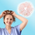 thumbnail image 3 of Unique Bargains 1 Pc Scrunchie Fashion Lace Hair Elastics Pink, 3 of 5